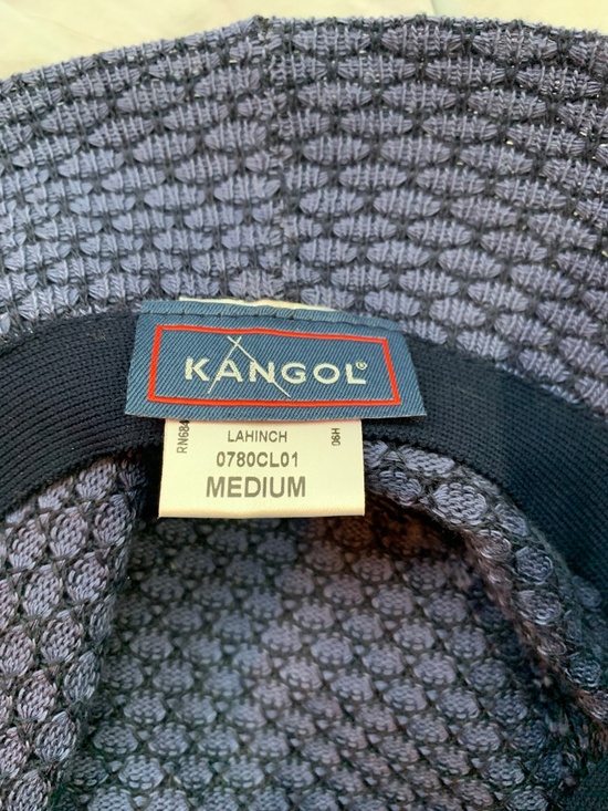 Vintage 90’s KANGOL soft bucket hat, navy, sz M main image 7